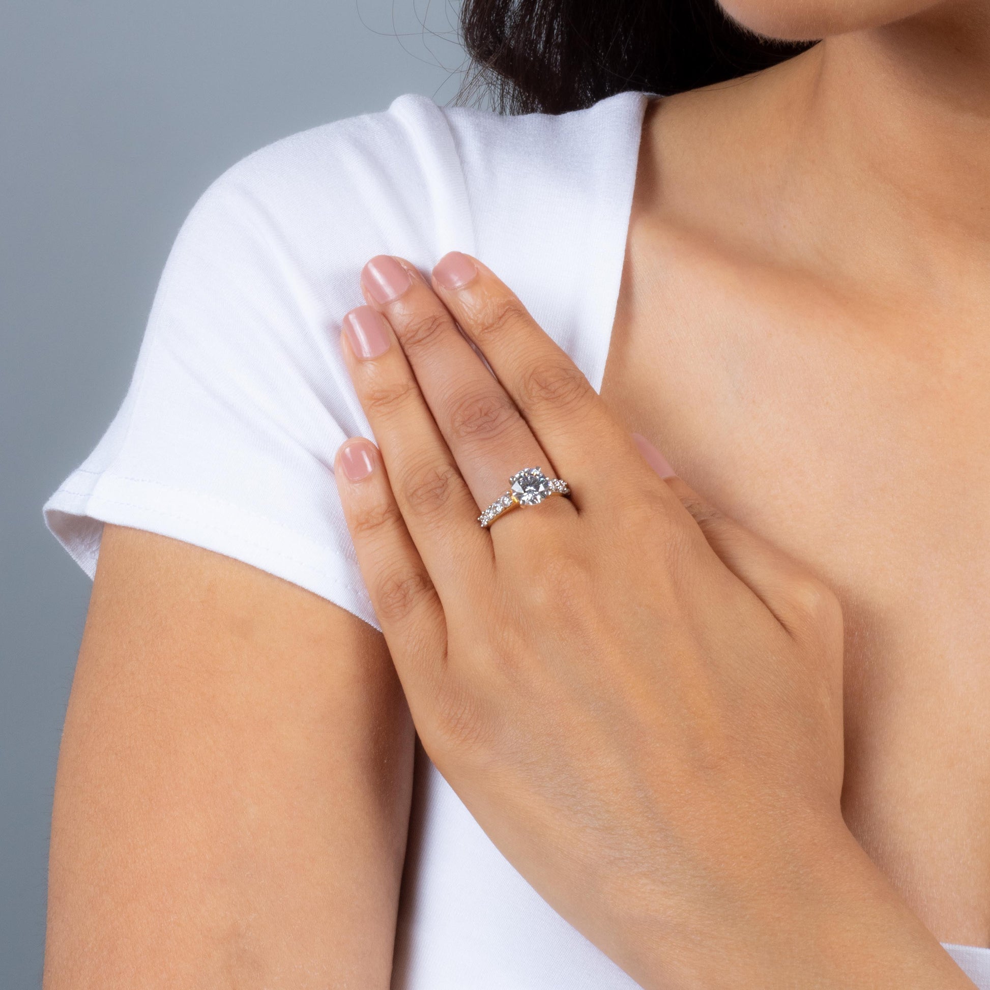 💎 Royal Elegance Diamond Ring – The Sparkle of Forever 💎