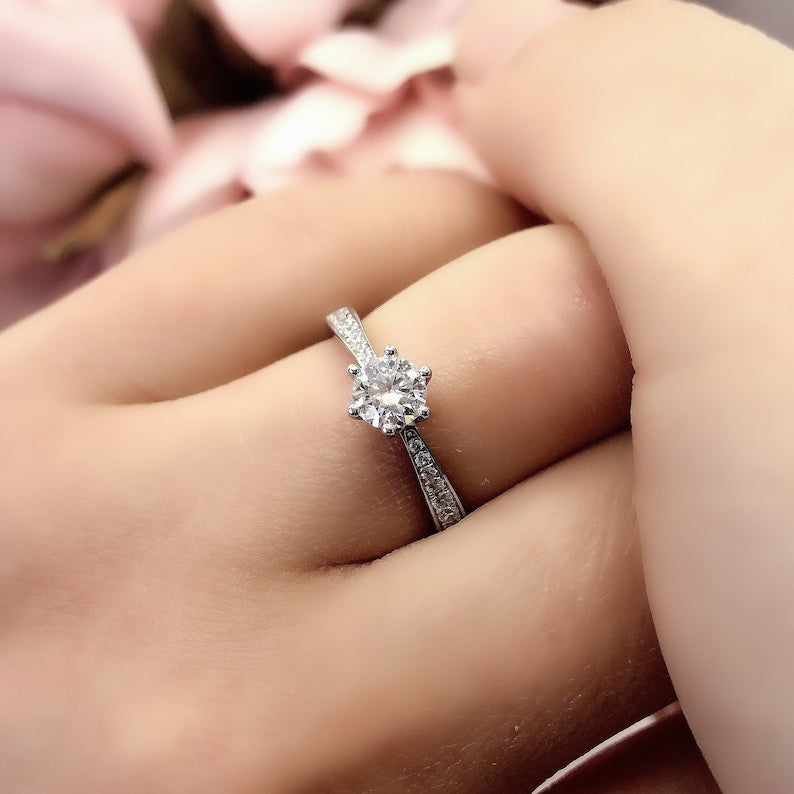 Sparkle of Elegance Adjustable Ring